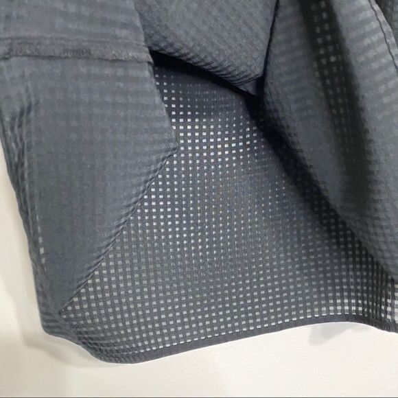 Who What Wear Black High Neck Ruffle Blouse - Picture 3 of 8